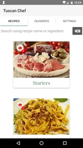 Tuscan Chef - Italian recipes screenshot 0
