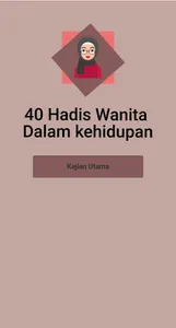 40 hadis wanita dlm kehidupan screenshot 4
