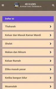 40 Hadis Sunnah yang Terabaika screenshot 2