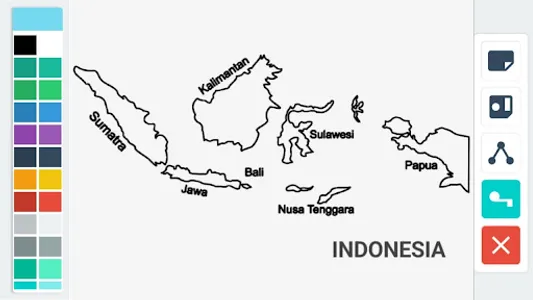 Coloring World Map screenshot 1