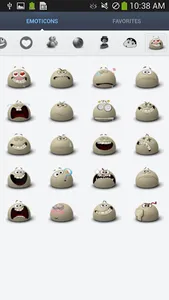 Cute Emoticons Sticker screenshot 12