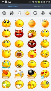 Cute Emoticons Sticker screenshot 3