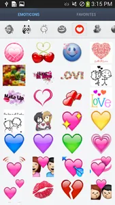 Cute Emoticons Sticker screenshot 4