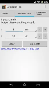 LC Circuit Pro screenshot 1