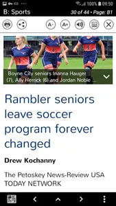 News-Review eNewspaper screenshot 2
