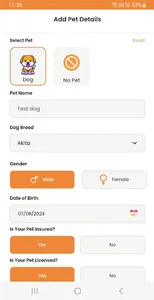 Petsfolio screenshot 0