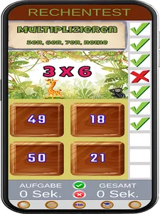Mathe Dschungel Kind 1x1 Spass screenshot 7