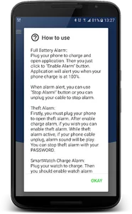 Full Battery & Theft Alarm screenshot 6