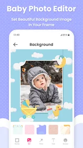 Baby Photo Editor screenshot 1