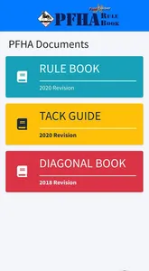 PFHA Rules screenshot 2