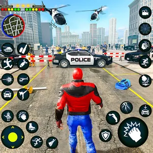 Spider Vice Town Rope Hero Man screenshot 0