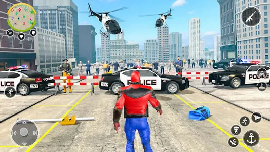 Spider Vice Town Rope Hero Man screenshot 1