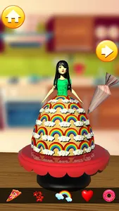 Doll Cake Dress Up Games 3D screenshot 1