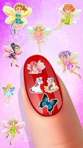 Nail Salon Girl Make up Games screenshot 10