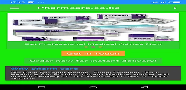Pharmcare_app screenshot 0