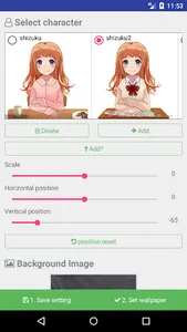 Live2D Wallpaper Lite screenshot 2