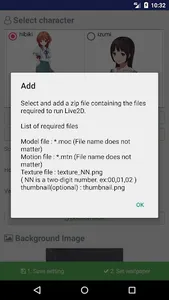 Live2D Wallpaper Lite screenshot 3