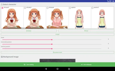 Live2D Wallpaper Lite screenshot 8