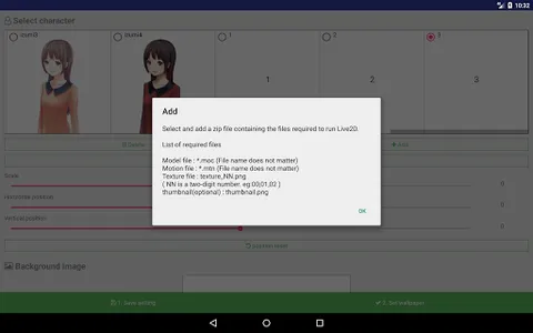 Live2D Wallpaper Lite screenshot 9