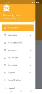 Cloud Forex CRM screenshot 1