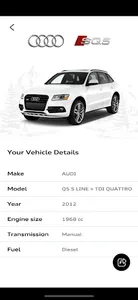 My Audi Q5 screenshot 2