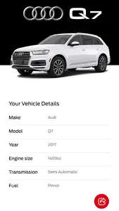 My Audi Q7 screenshot 5