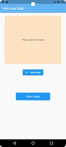 Visiting Card Scan screenshot 0