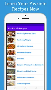 PH Food Recipes - Online/Offli screenshot 5