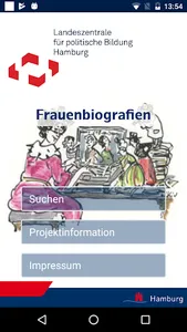 Hamburger Frauenbiografien screenshot 0