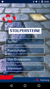 Stolpersteine Hamburg screenshot 0