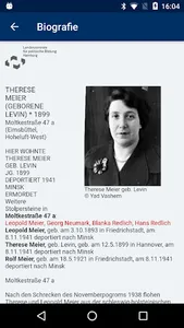 Stolpersteine Hamburg screenshot 3