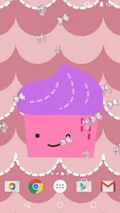 Cute Cupcakes Live Wallpaper screenshot 2