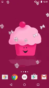 Cute Cupcakes Live Wallpaper screenshot 4