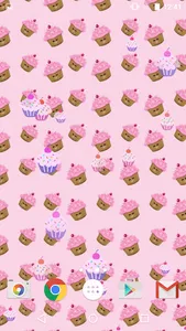 Cute Cupcakes Live Wallpaper screenshot 6