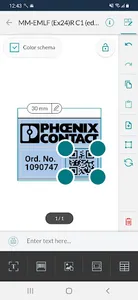 PHOENIX CONTACT MARKING system screenshot 2