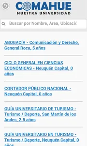 Comahue  Nuestra Universidad screenshot 2