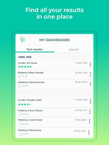 HiGrade: THC Testing & Cannabi screenshot 13