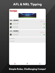 AFL & NRL Tipping - One Pick screenshot 10