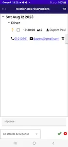 MesBistrots screenshot 2