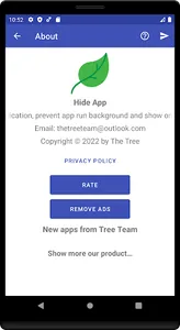 Hide Application screenshot 3