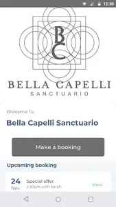 Bella Capelli Sanctuario screenshot 0