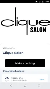 Clique Salon screenshot 0