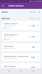 Demure Beauty Salon screenshot 1
