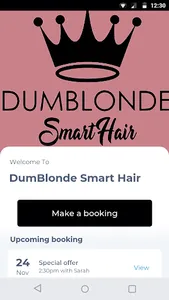 DumBlonde Smart Hair screenshot 0