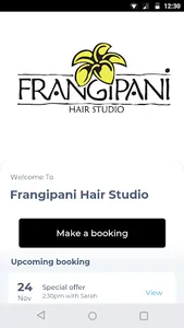 Frangipani Hair Studio screenshot 0