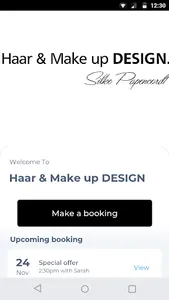 Haar & Make up DESIGN screenshot 0