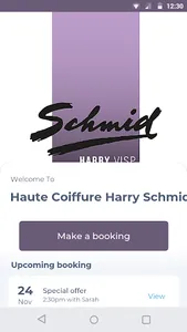 Haute Coiffure Harry Schmid screenshot 0
