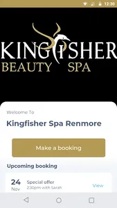 Kingfisher Spa Renmore screenshot 0