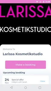 Larissa Kosmetikstudio screenshot 0