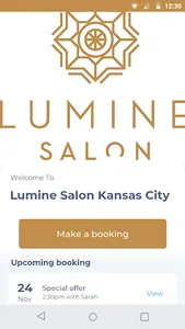 Lumine Salon Kansas City screenshot 0